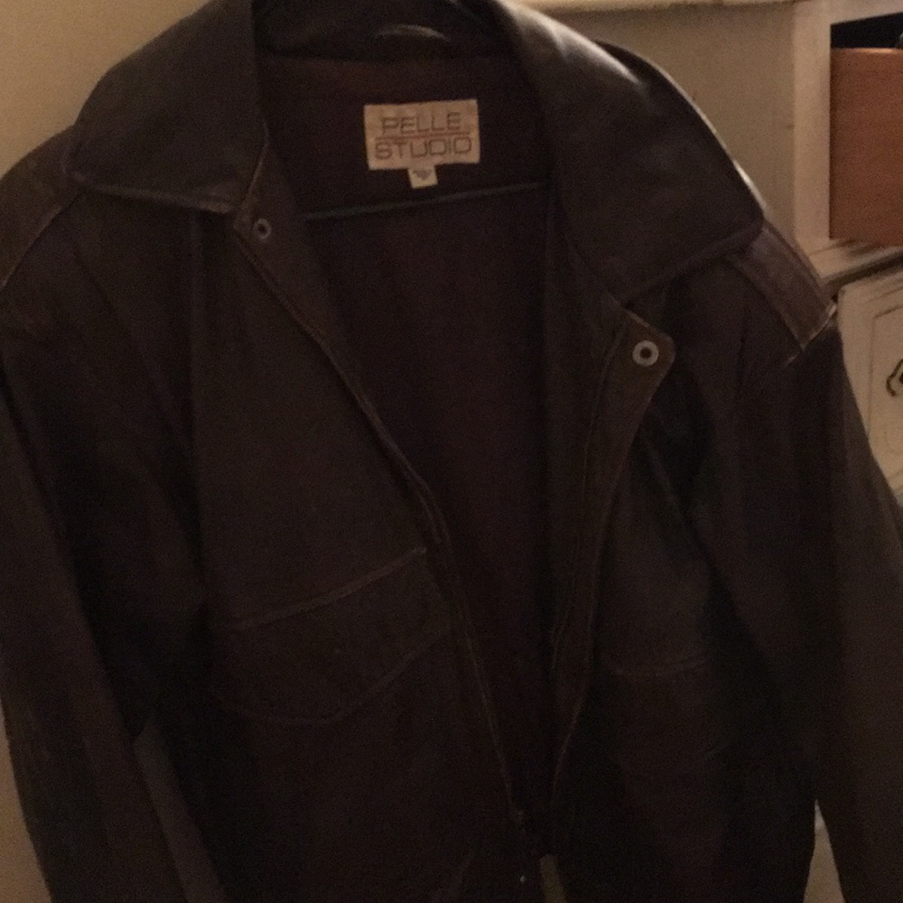 Leather jacket